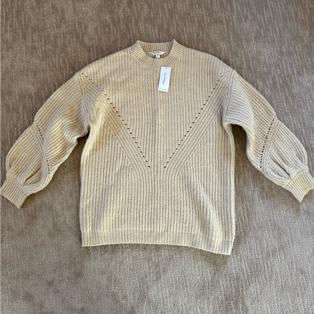 NWT! Miss Selfridge Camel Sweater Dress!
